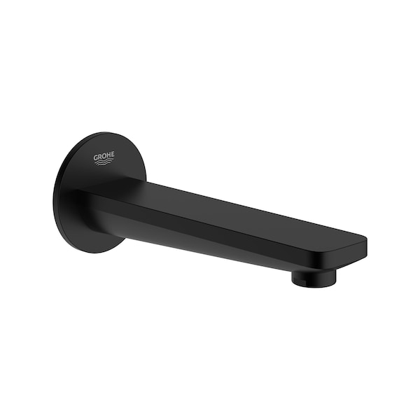 Lineare Tub Spout Wall Mount, Black